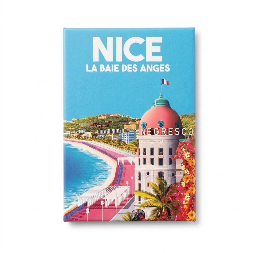 Magnet Nice - La Baie des Anges 8 x 5,5 cm