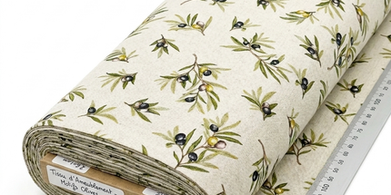 Tissu Tapenade – Qualité Palace – Largeur 160 cm – Vendu au Mètre