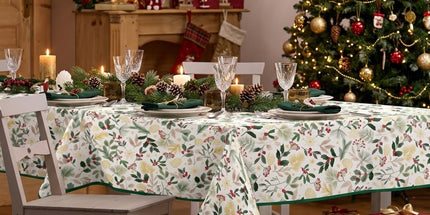 Nappe rectangle polyester antitache infroissable Holly 240 x 150 cm