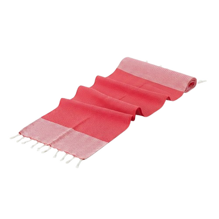 Fouta rouge 100% coton – 200 x 100 cm
