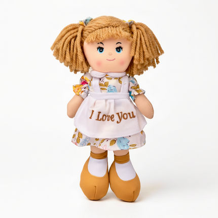 Poupée I Love You 38 cm zoomée fond blanc pur