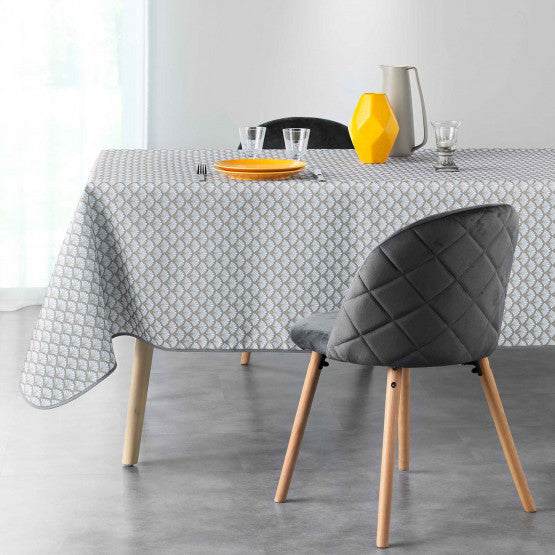 Nappe rectangle 1M50 x 1m20 Artchic blanc Anti tache et infroissable