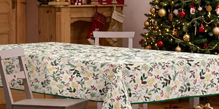 Nappe rectangle polyester antitache infroissable Holly 240 x 150 cm