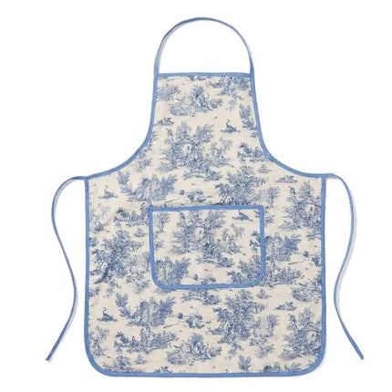 Tablier Mini Pastorale Bleu Coton - Toile de Jouy