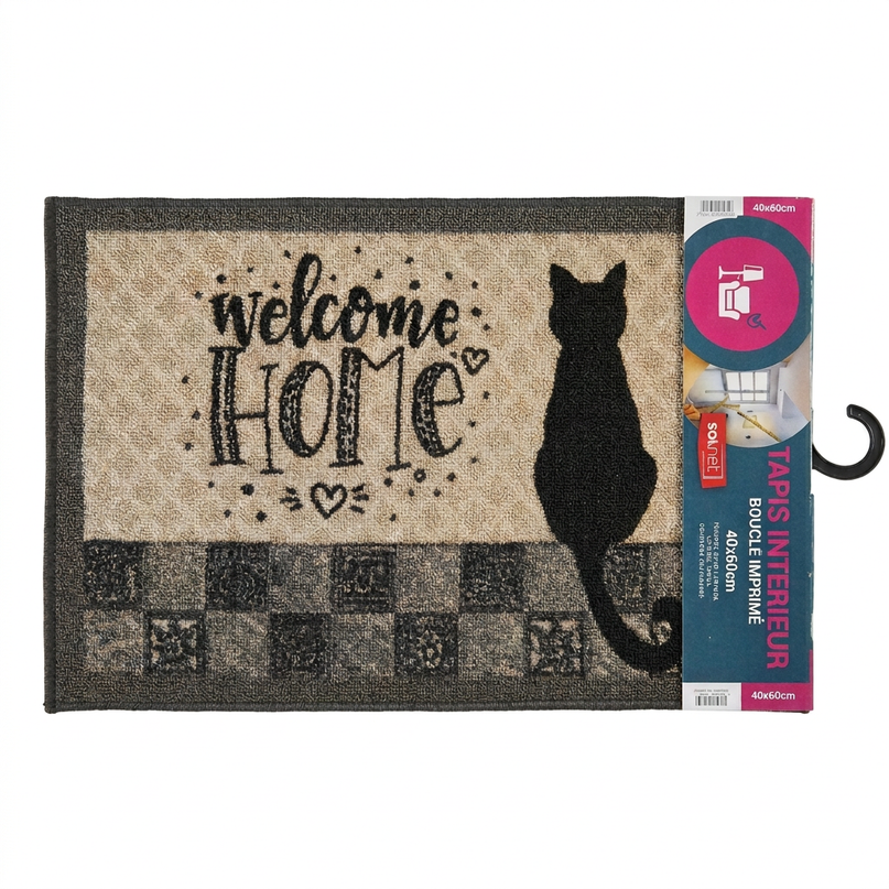 Tapis avec fond blanc pur demandé